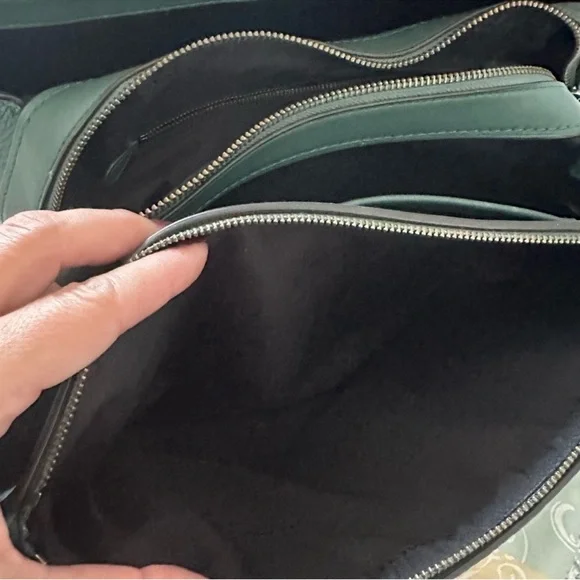 EUC Coach F57276 Brooklyn Carryall Leather Multiple Compartment Bag Purse - Picture 11 of 12